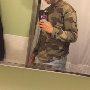 Pacsun camouflage short turtle neck